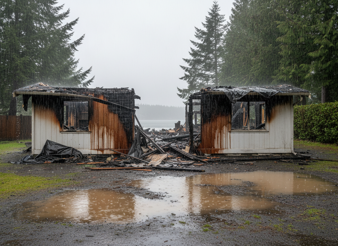 How Rainy Seahurst Winters Affect Smoke Residue After a House Fire