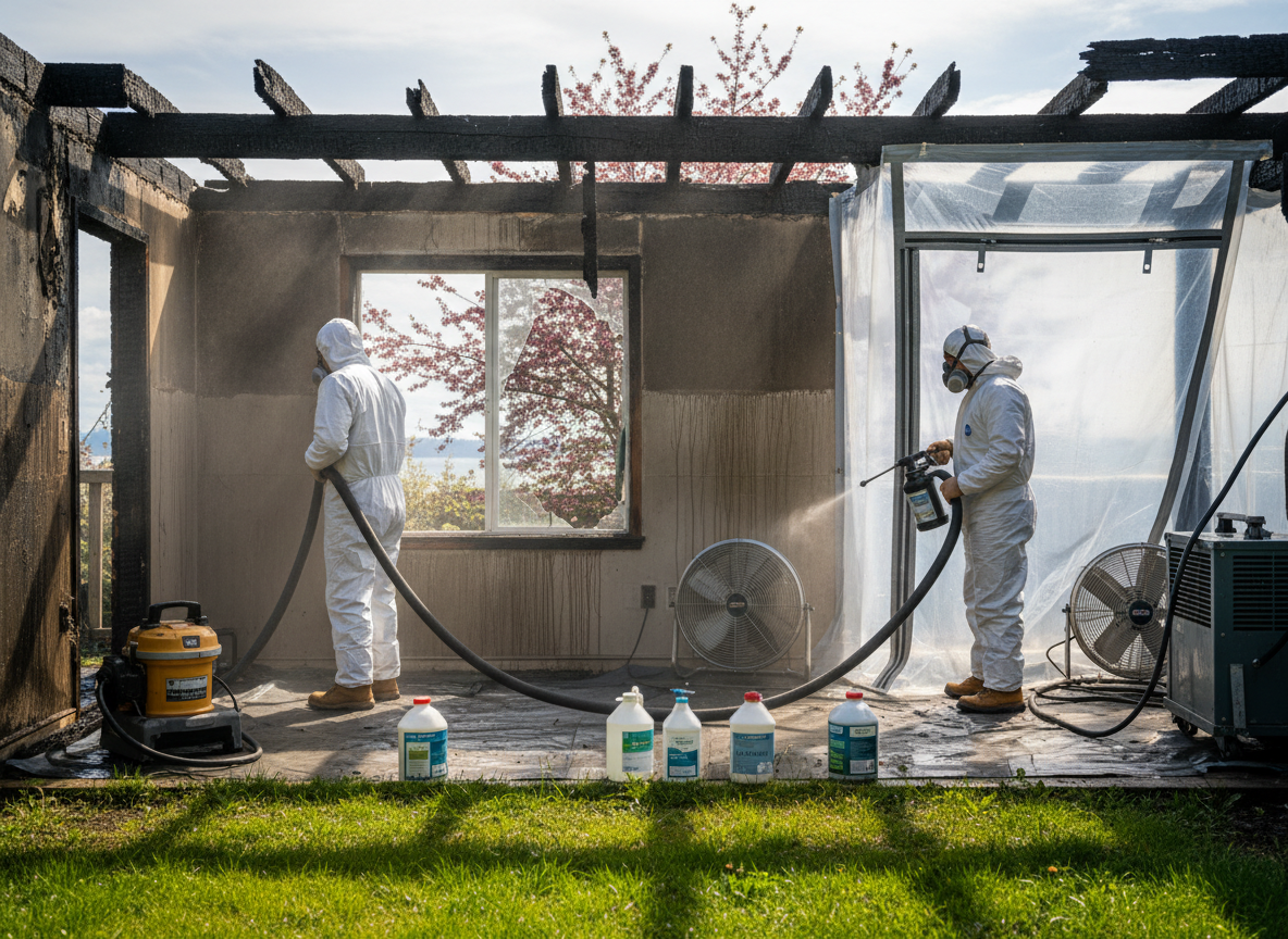 Preventing Secondary Mold Growth in Fire-Damaged Seahurst Properties During Spring