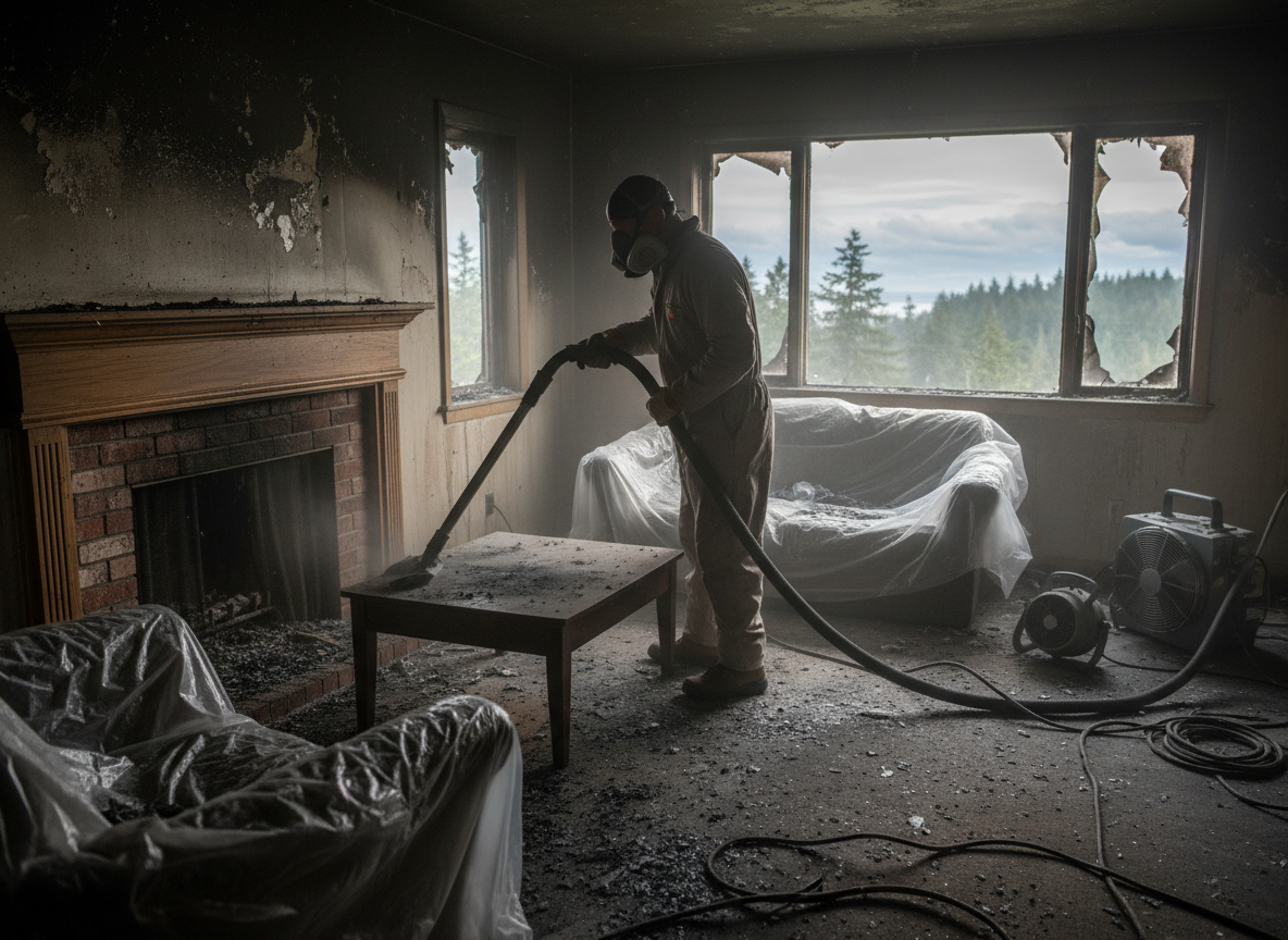 Fire Damage Clean Up in Seahurst, WA