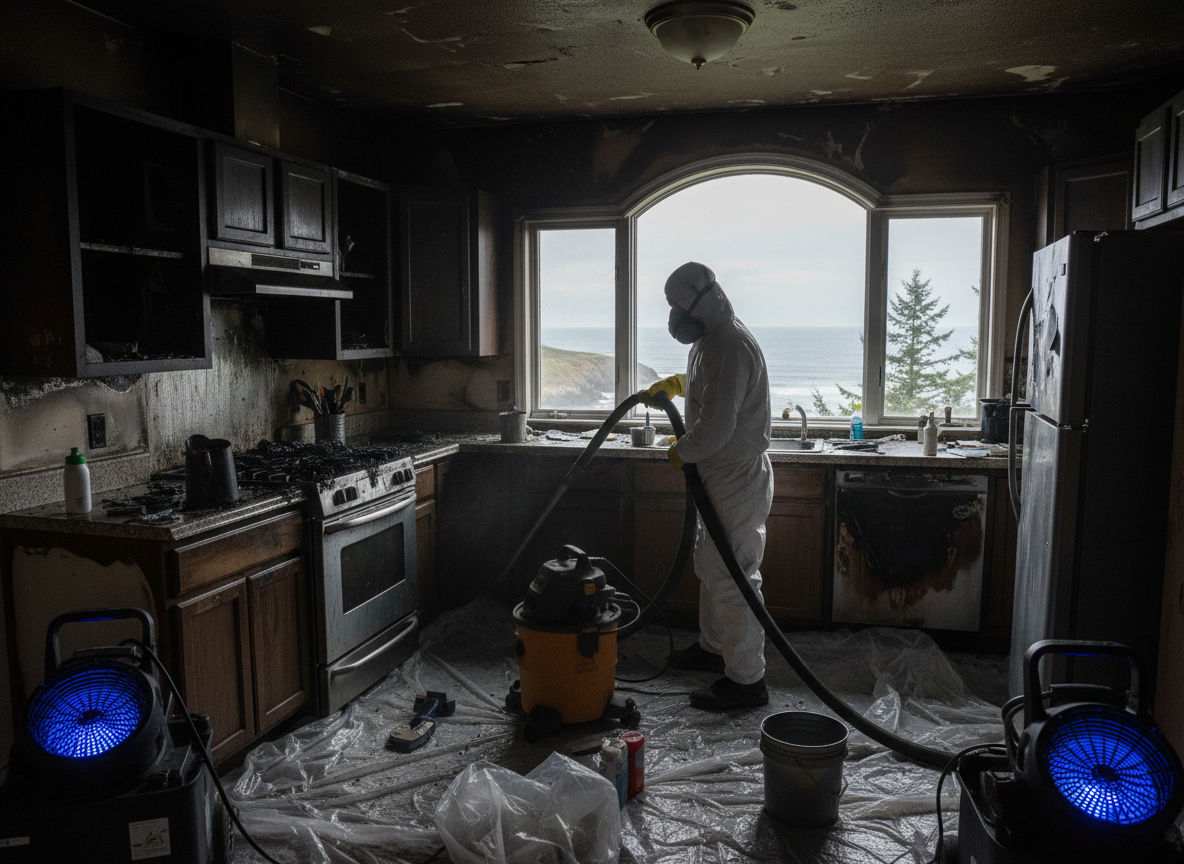 Fire Damage Restoration Seahurst in Renton, WA 98055