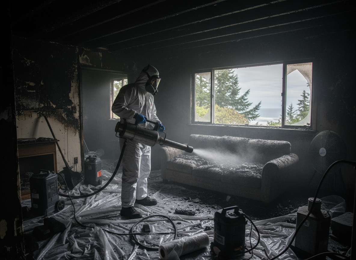 Fire Damage Restoration in Des Moines